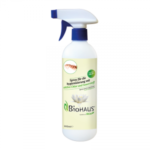 Spray cu clor si oxigen activ BioHAUS® - 500 ml