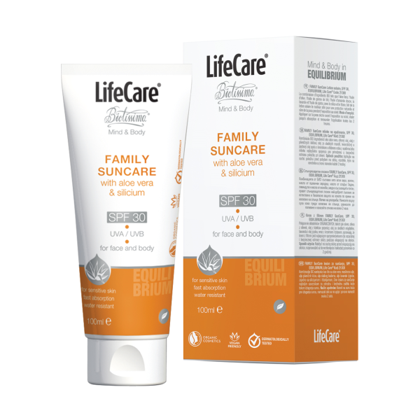 Lotiune de soare FAMILY SunCare, SPF 30, EQUILIBRIUM, Life Care®