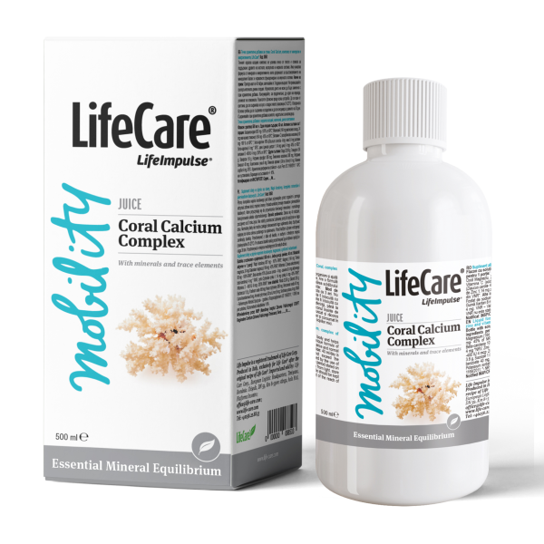 Supliment alimentar lichid pentru articulatii, Calciu Coral, complex de minerale si oligoelemente, Life Care®